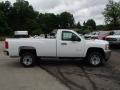 Summit White - Silverado 2500HD Work Truck Regular Cab Photo No. 5