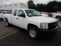 2013 Summit White Chevrolet Silverado 1500 Work Truck Extended Cab  photo #4