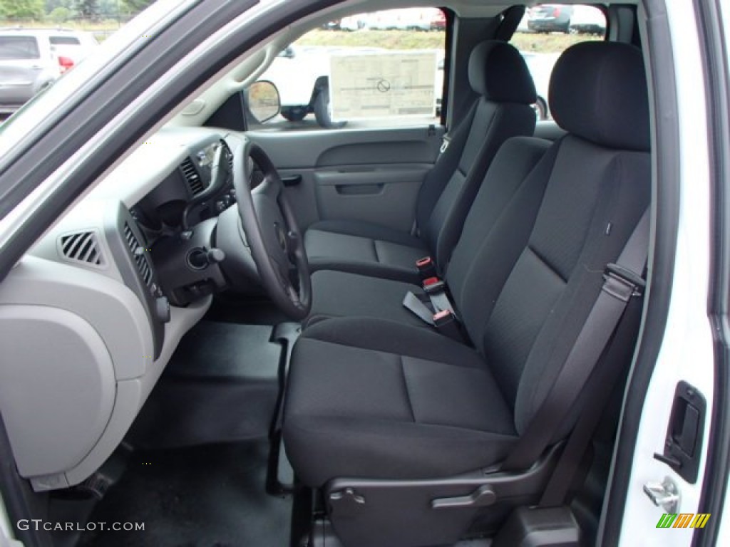 2013 Silverado 1500 Work Truck Extended Cab - Summit White / Dark Titanium photo #11