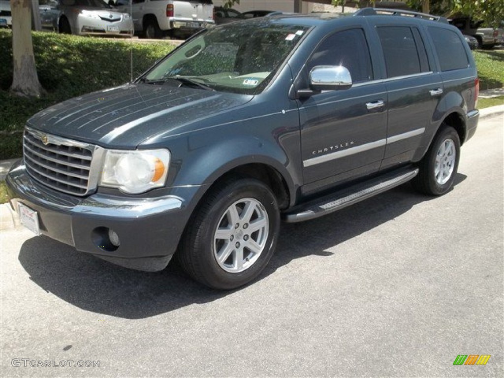 Steel Blue Metallic Chrysler Aspen