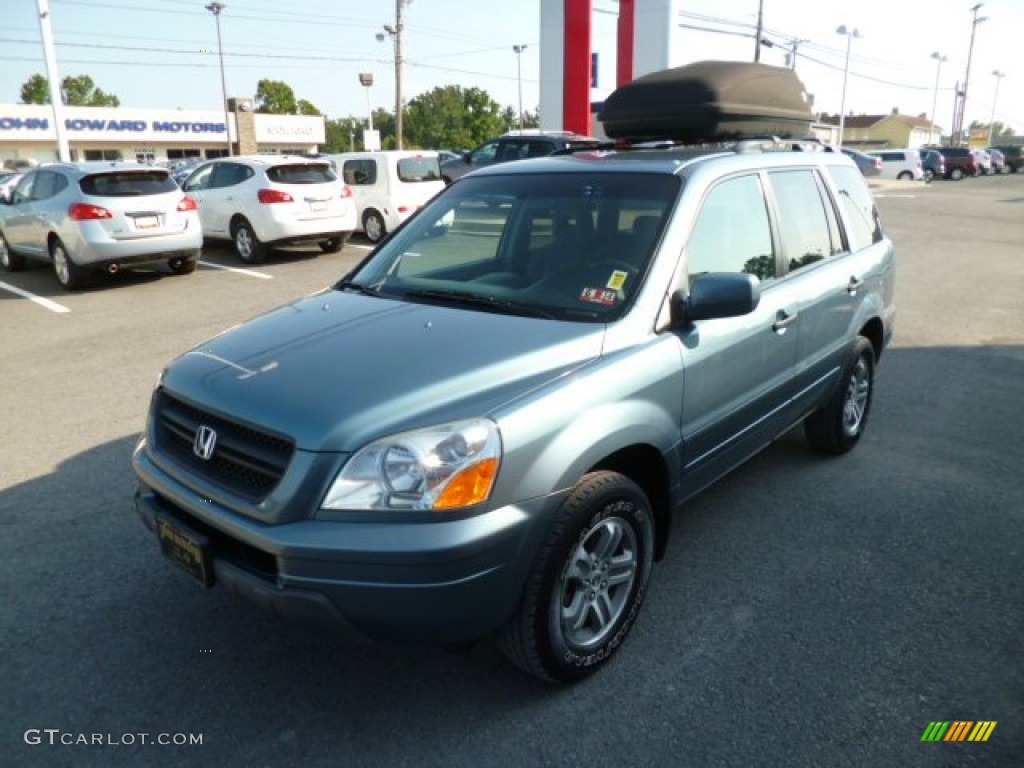 Steel Blue Metallic 2005 Honda Pilot EX 4WD Exterior Photo #82764450