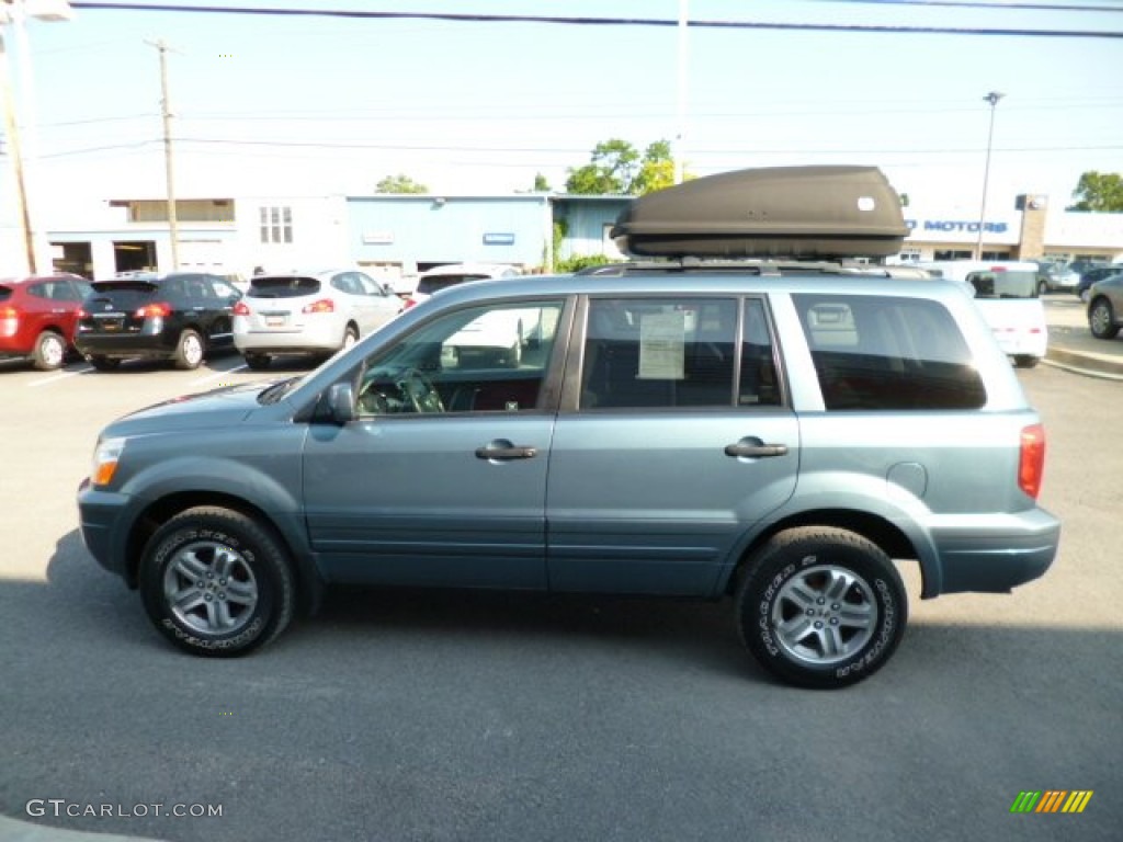 Steel Blue Metallic 2005 Honda Pilot EX 4WD Exterior Photo #82764471