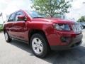 2014 Deep Cherry Red Crystal Pearl Jeep Compass Latitude  photo #4