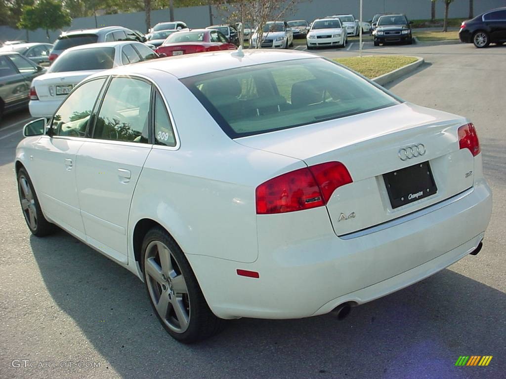 2008 A4 3.2 Sedan - Ibis White / Beige photo #3