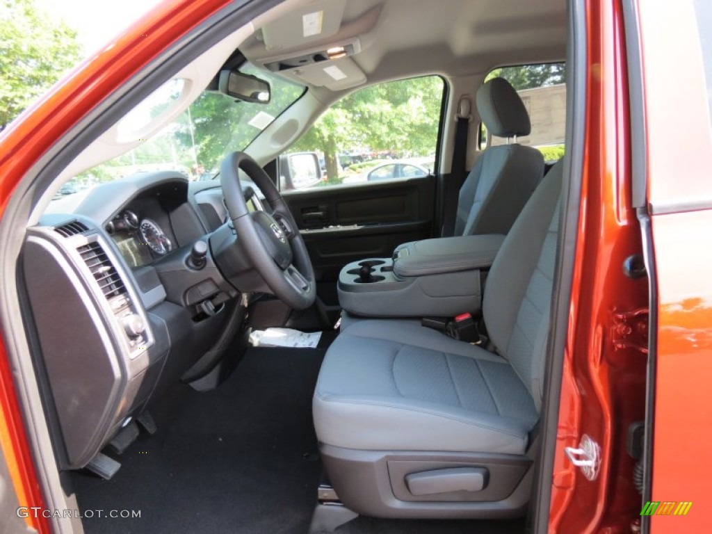 2013 1500 Express Quad Cab - Copperhead Pearl / Black/Diesel Gray photo #7