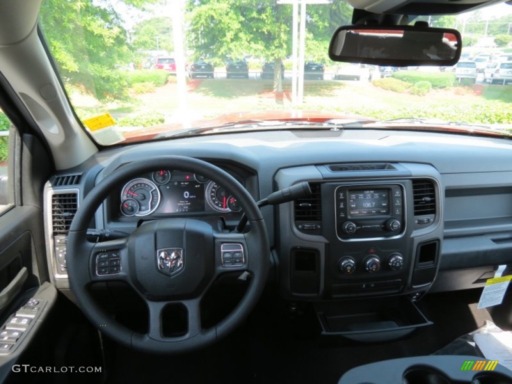 2013 1500 Express Quad Cab - Copperhead Pearl / Black/Diesel Gray photo #9