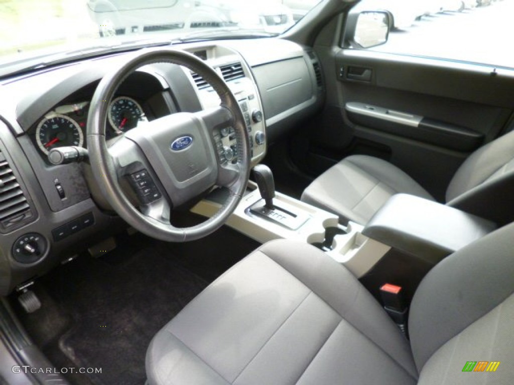 Charcoal Black Interior 2012 Ford Escape XLT V6 4WD Photo #82766779