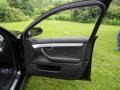 2005 Audi S4 Black/Silver Interior Door Panel Photo