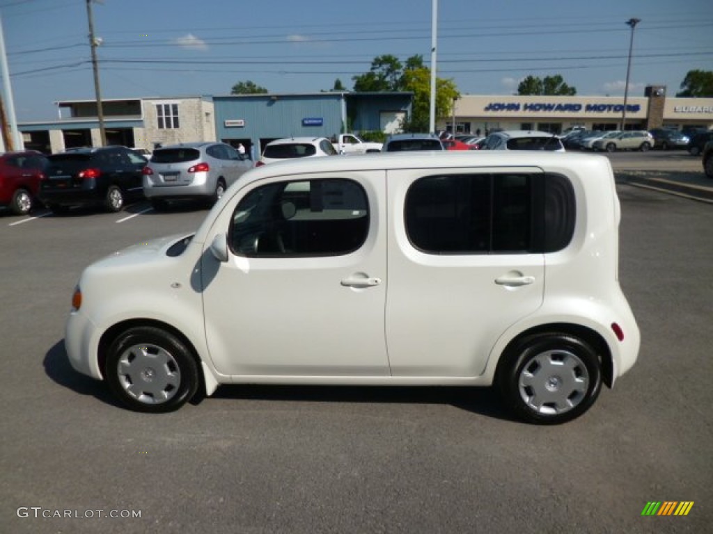Pearl White 2013 Nissan Cube 1.8 S Exterior Photo #82767012