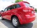 2013 Bright Red Dodge Journey American Value Package  photo #2