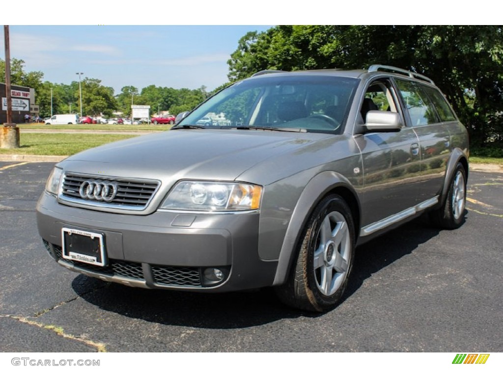 2004 Allroad 2.7T quattro Avant - Atlas Grey Metallic / Platinum/Saber Black photo #1