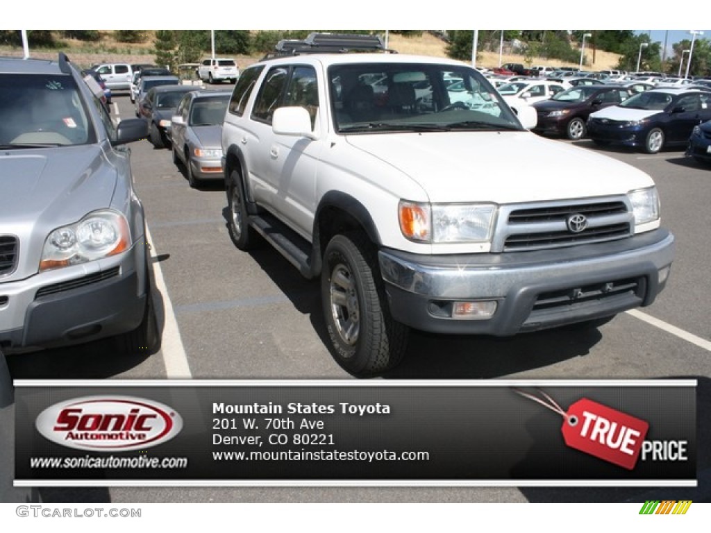 Natural White Toyota 4Runner