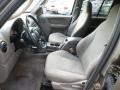 2003 Jeep Liberty Taupe Interior Front Seat Photo