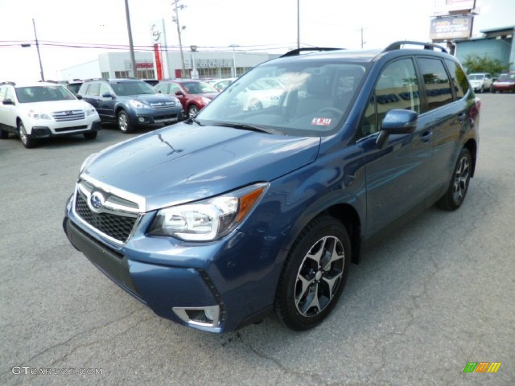 Marine Blue Pearl 2014 Subaru Forester 2.0XT Touring Exterior Photo #82770033
