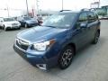 2014 Marine Blue Pearl Subaru Forester 2.0XT Touring  photo #3