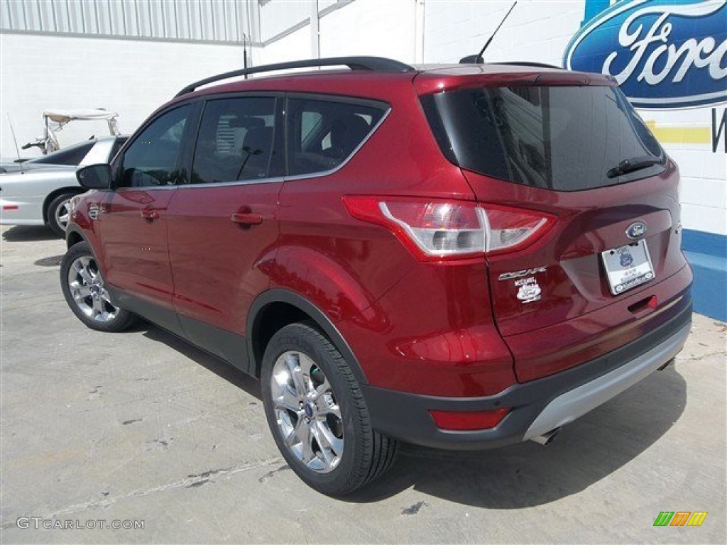 2014 Escape SE 1.6L EcoBoost - Ruby Red / Medium Light Stone photo #3