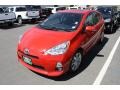 2012 Absolutely Red Toyota Prius c Hybrid Four  photo #4