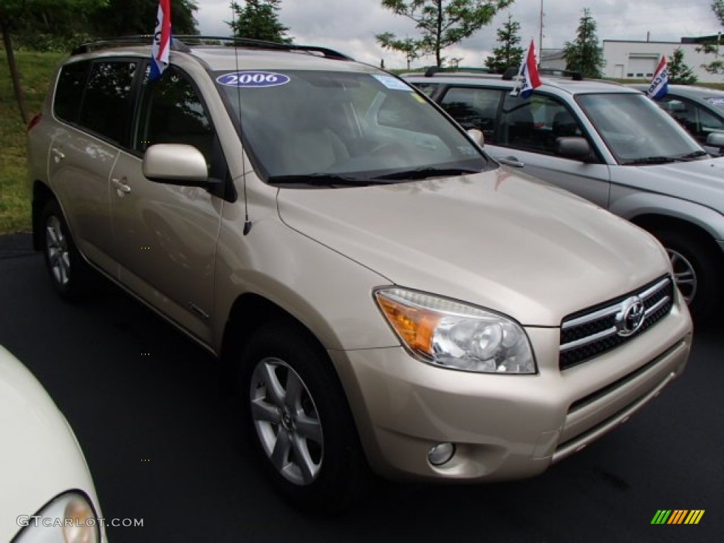 2006 RAV4 Limited 4WD - Beige Metallic / Taupe photo #1