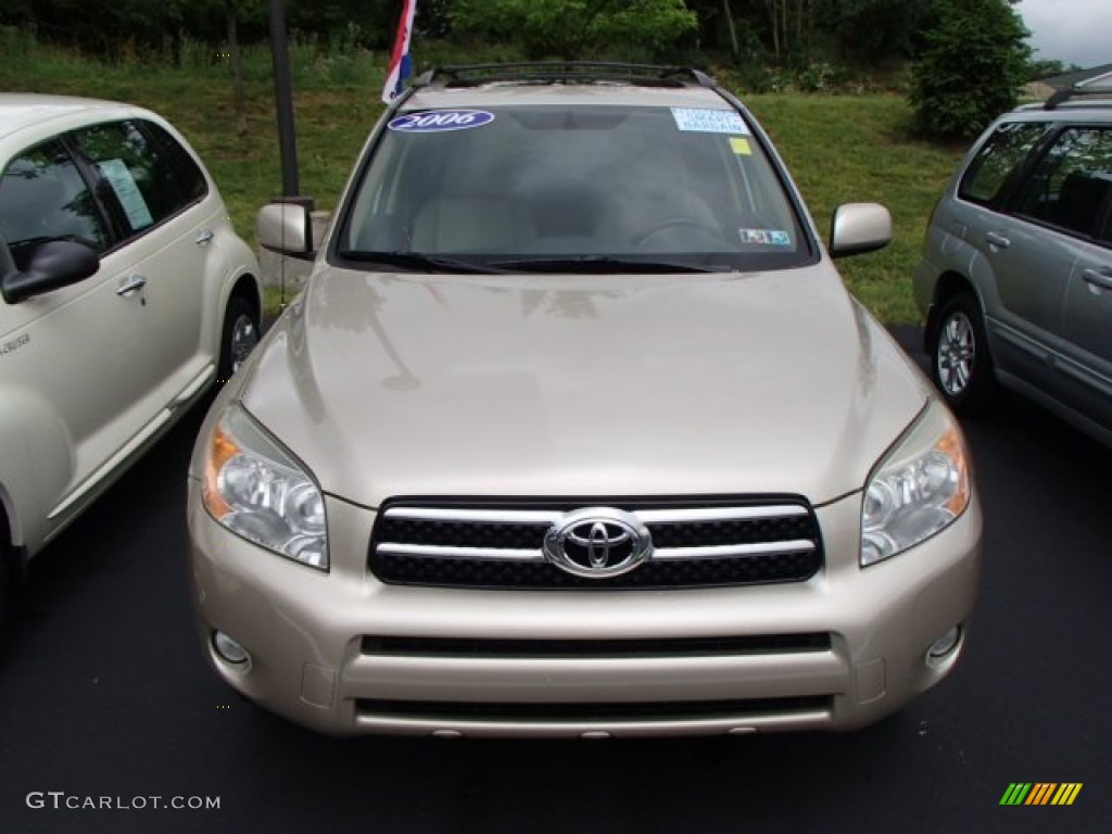 2006 RAV4 Limited 4WD - Beige Metallic / Taupe photo #2