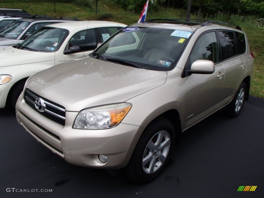 2006 RAV4 Limited 4WD - Beige Metallic / Taupe photo #3