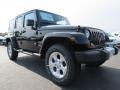 Black - Wrangler Unlimited Sahara 4x4 Photo No. 4