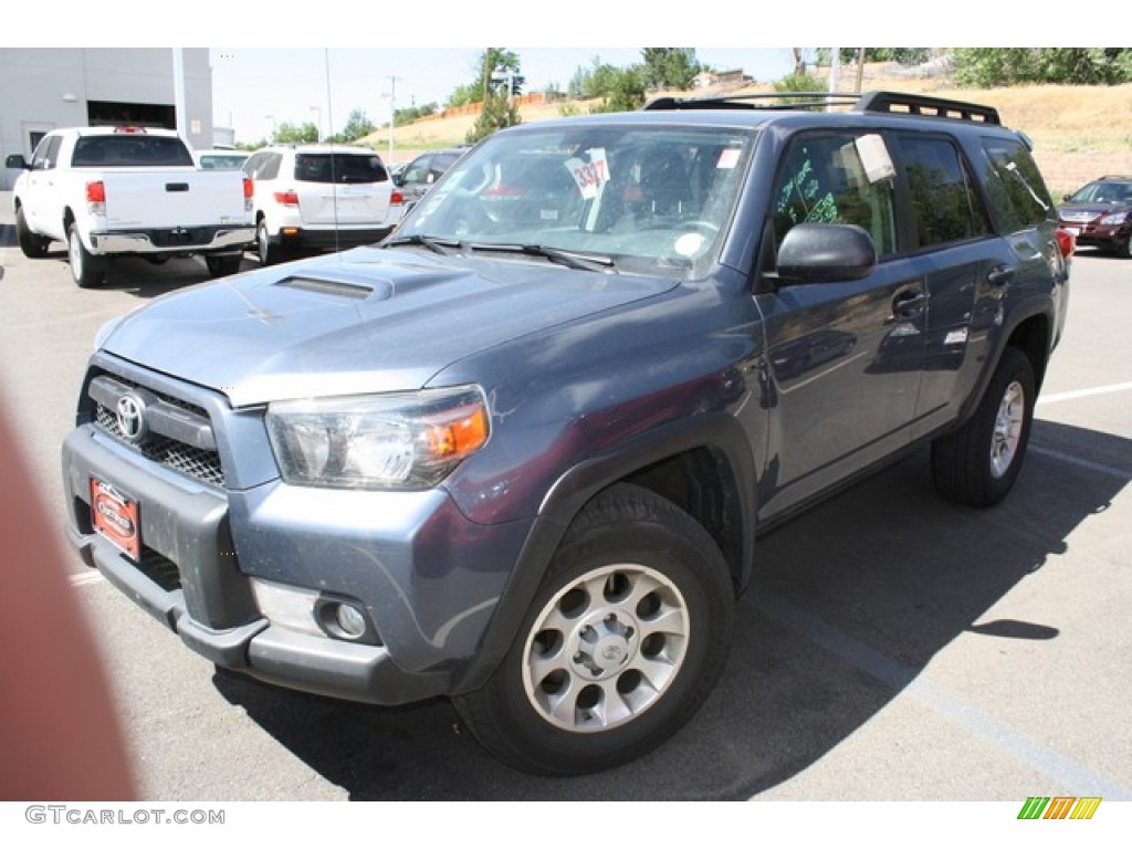 2011 4Runner Trail 4x4 - Shoreline Blue Pearl / Graphite photo #4