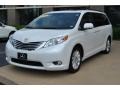 2011 Super White Toyota Sienna Limited  photo #8