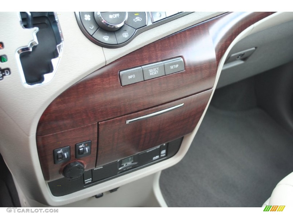 2011 Sienna Limited - Super White / Bisque photo #27