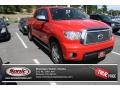 2010 Radiant Red Toyota Tundra Limited CrewMax 4x4  photo #1