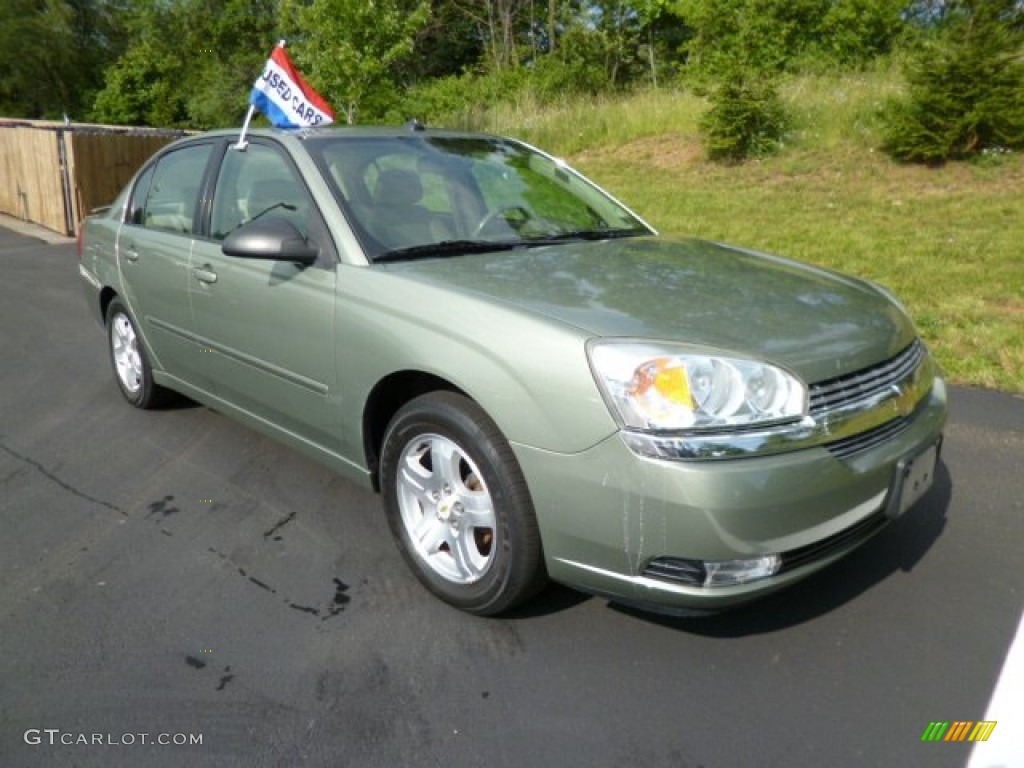 Silver Green Metallic Chevrolet Malibu