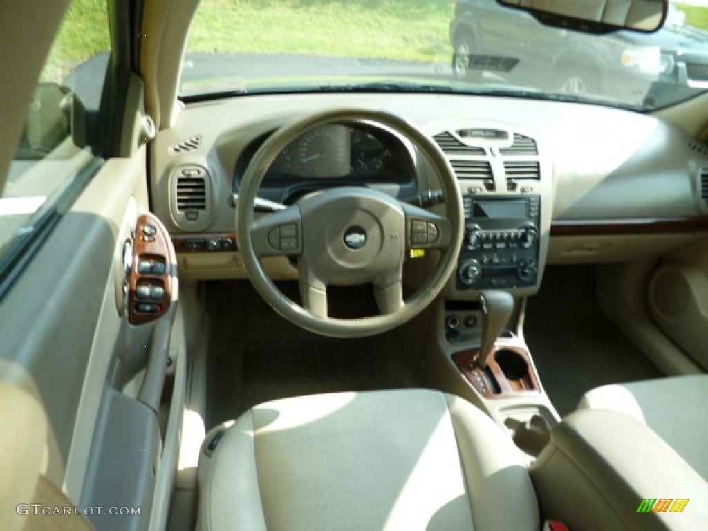 2005 Malibu LT V6 Sedan - Silver Green Metallic / Neutral Beige photo #13