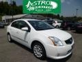 Aspen White 2012 Nissan Sentra 2.0 SL
