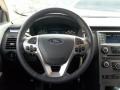 2014 Ford Flex Charcoal Black Interior Steering Wheel Photo