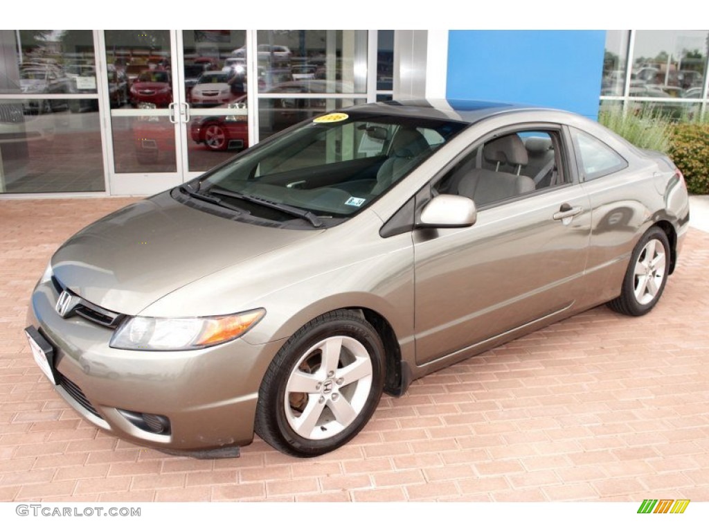 Galaxy Gray Metallic 2006 Honda Civic EX Coupe Exterior Photo #82773124