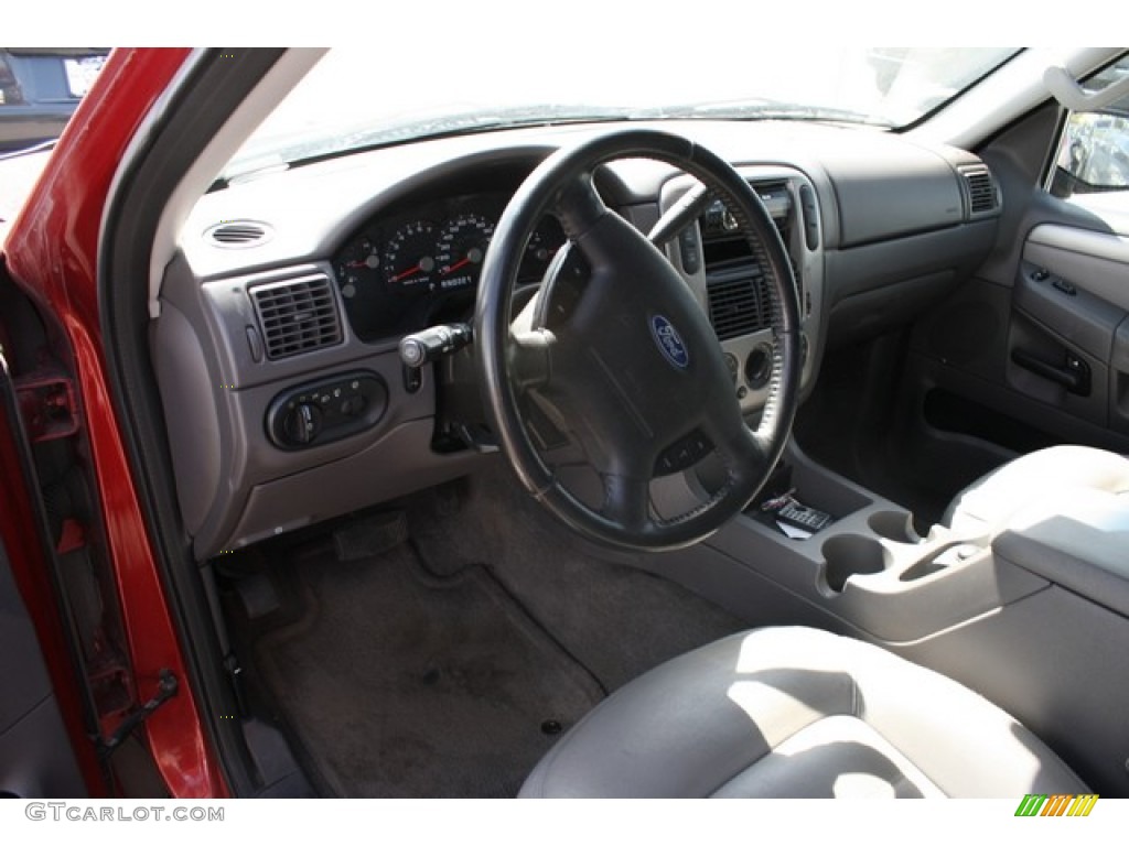 2004 Explorer XLT 4x4 - Redfire Metallic / Graphite photo #5