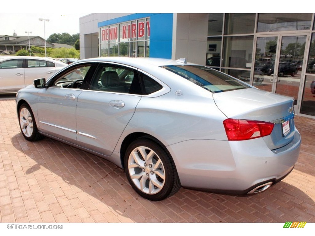 2014 Impala LTZ - Silver Topaz Metallic / Jet Black/Dark Titanium photo #2