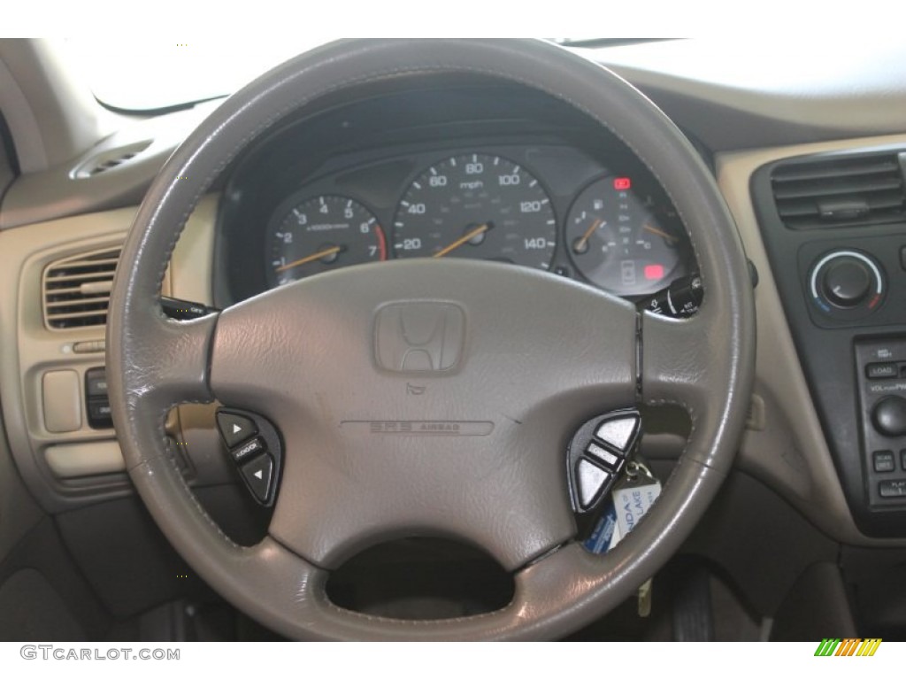 2002 Accord EX V6 Sedan - Taffeta White / Ivory photo #30