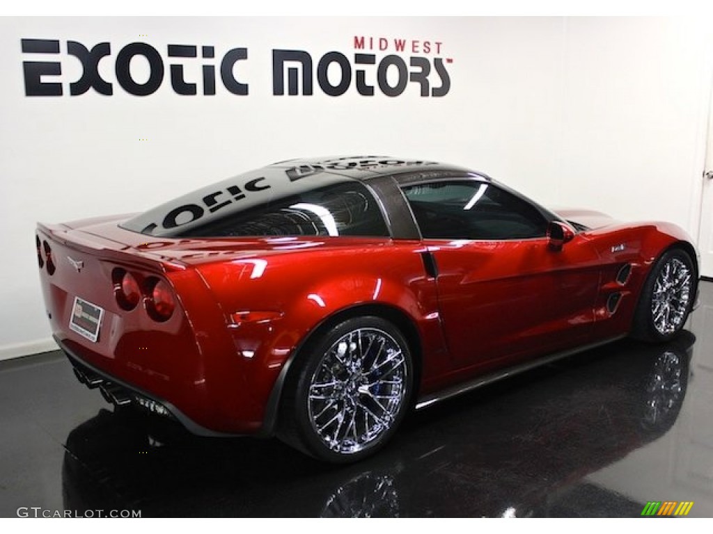 2011 Corvette ZR1 - Crystal Red Tintcoat Metallic / Ebony Black/Titanium photo #10