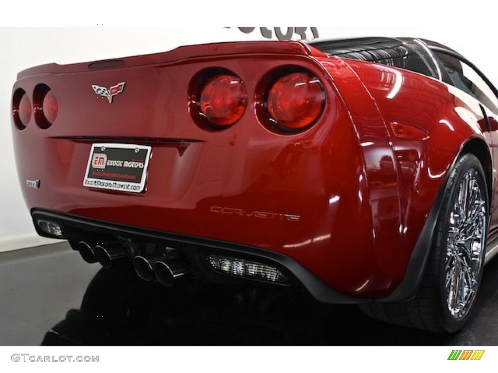 2011 Corvette ZR1 - Crystal Red Tintcoat Metallic / Ebony Black/Titanium photo #12