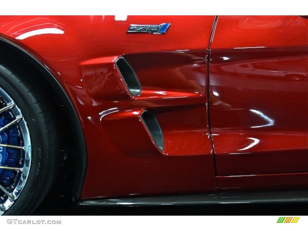 2011 Corvette ZR1 - Crystal Red Tintcoat Metallic / Ebony Black/Titanium photo #18