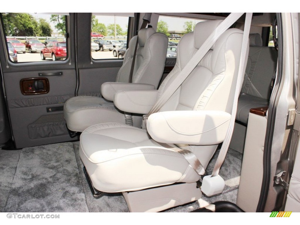 2012 Express 1500 Passenger Conversion Van - Graystone Metallic / Medium Pewter photo #18