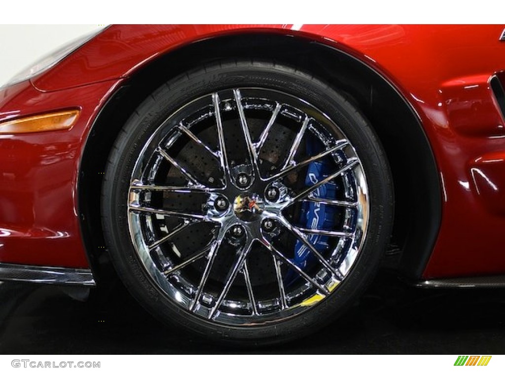 2011 Corvette ZR1 - Crystal Red Tintcoat Metallic / Ebony Black/Titanium photo #24