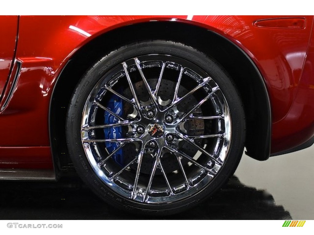 2011 Corvette ZR1 - Crystal Red Tintcoat Metallic / Ebony Black/Titanium photo #26