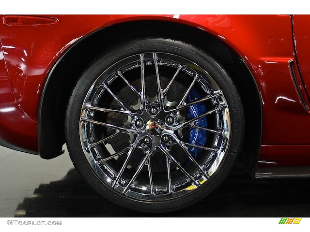 2011 Corvette ZR1 - Crystal Red Tintcoat Metallic / Ebony Black/Titanium photo #27