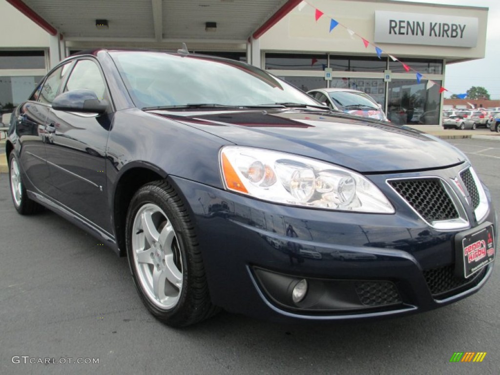 2009 G6 V6 Sedan - Midnight Blue Metallic / Ebony photo #1