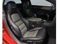 2011 Chevrolet Corvette Ebony Black/Titanium Interior Front Seat Photo