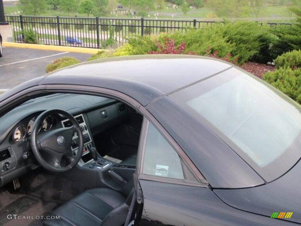 2001 SLK 230 Kompressor Roadster - Black / Charcoal Black photo #32