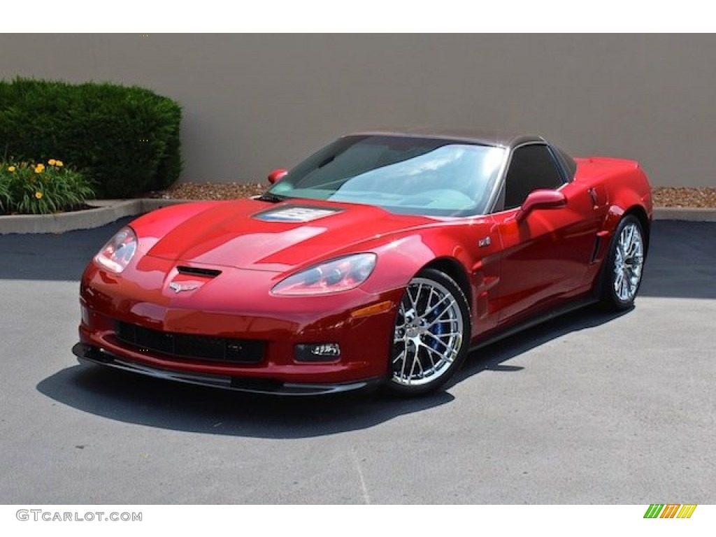 2011 Corvette ZR1 - Crystal Red Tintcoat Metallic / Ebony Black/Titanium photo #48