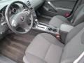 Ebony 2009 Pontiac G6 V6 Sedan Interior Color