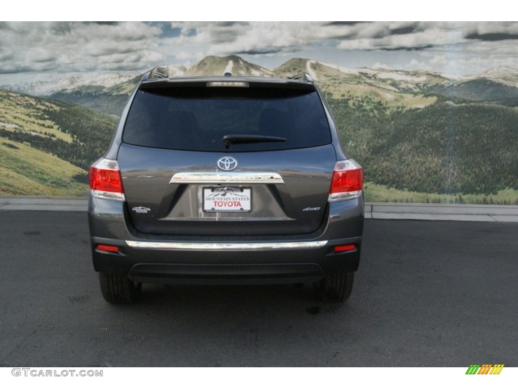 2013 Highlander Limited 4WD - Magnetic Gray Metallic / Ash photo #4